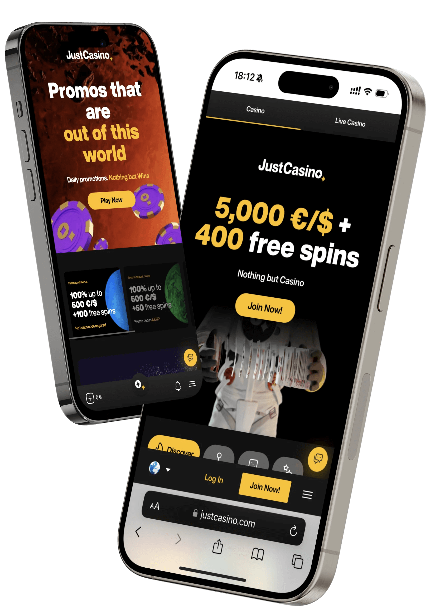 Just Casino Download Mobiele App